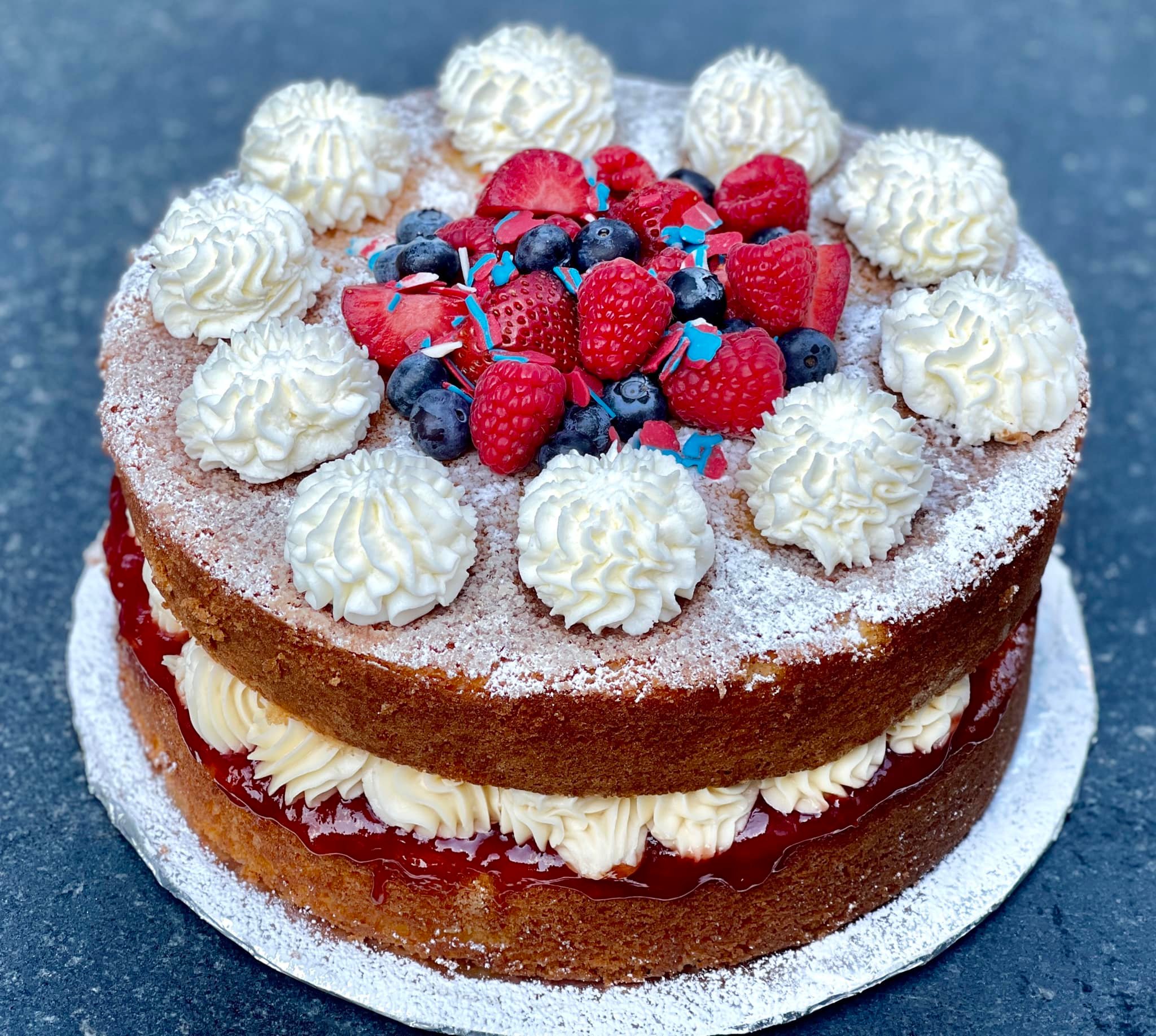 Arranged Food and Objects