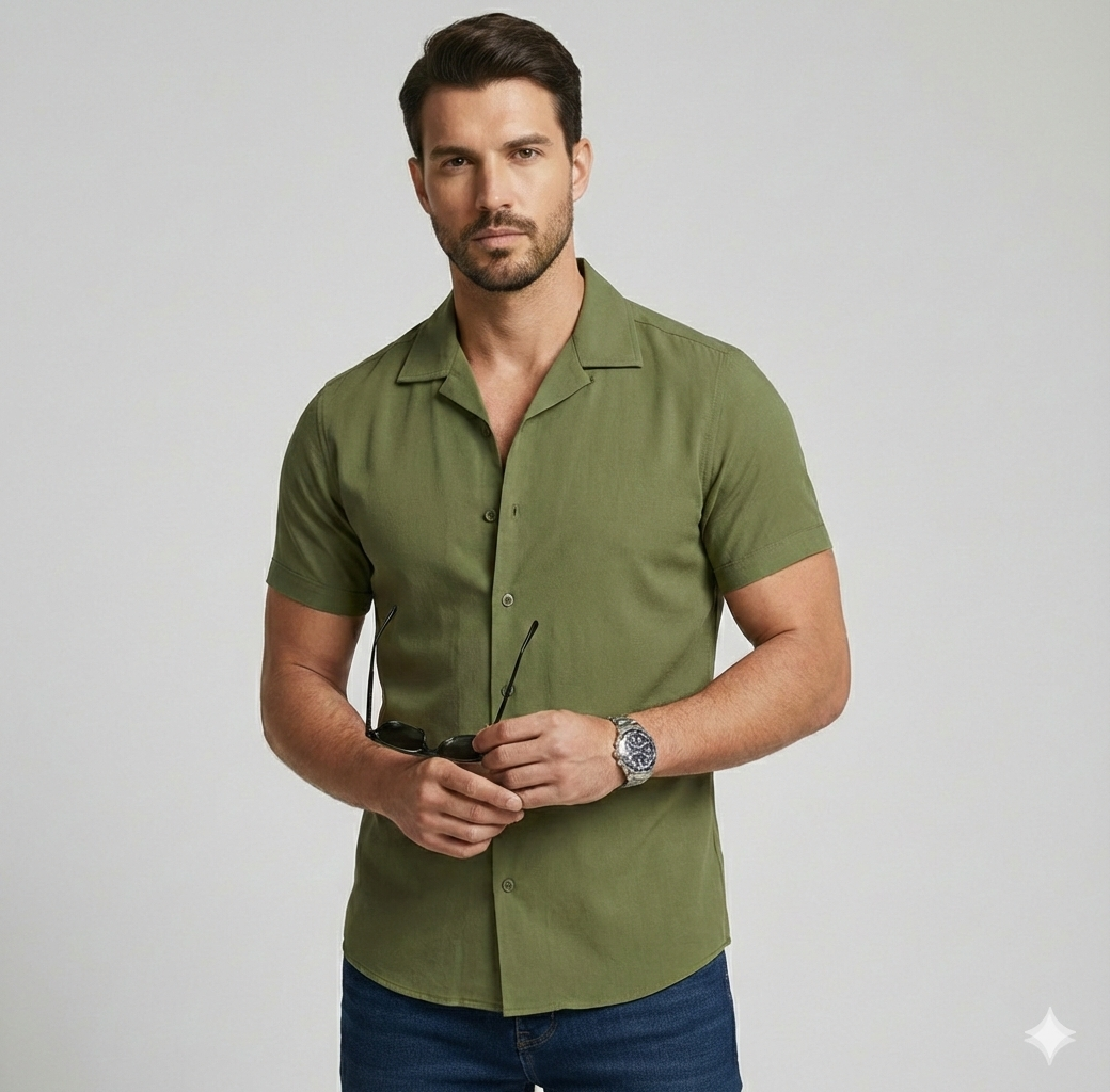 Slim Fit Lycra Shirt