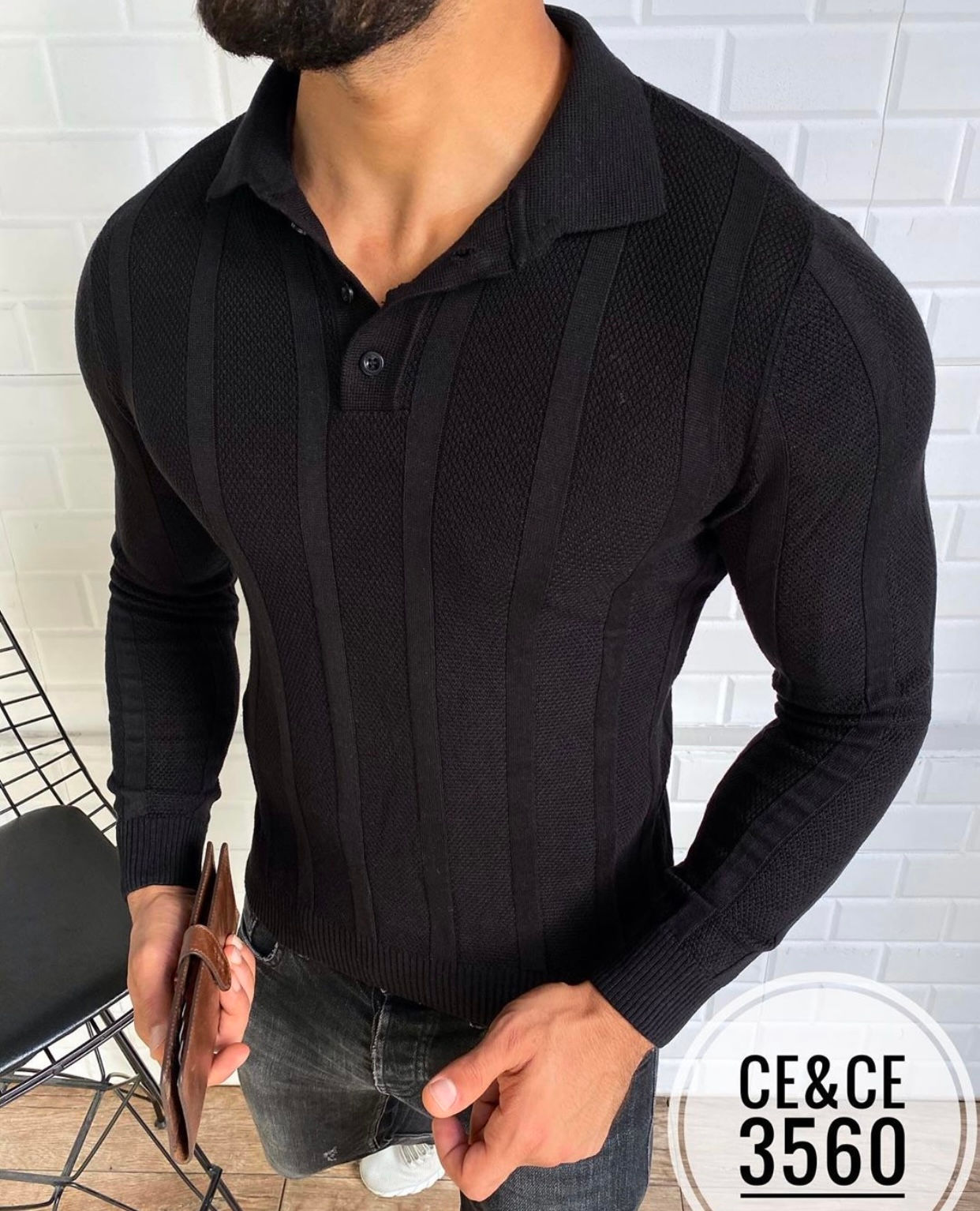 Slim Fit Knitted Sweater