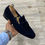 Thumbnail: Italian Genuine Leather Suede Shoes
