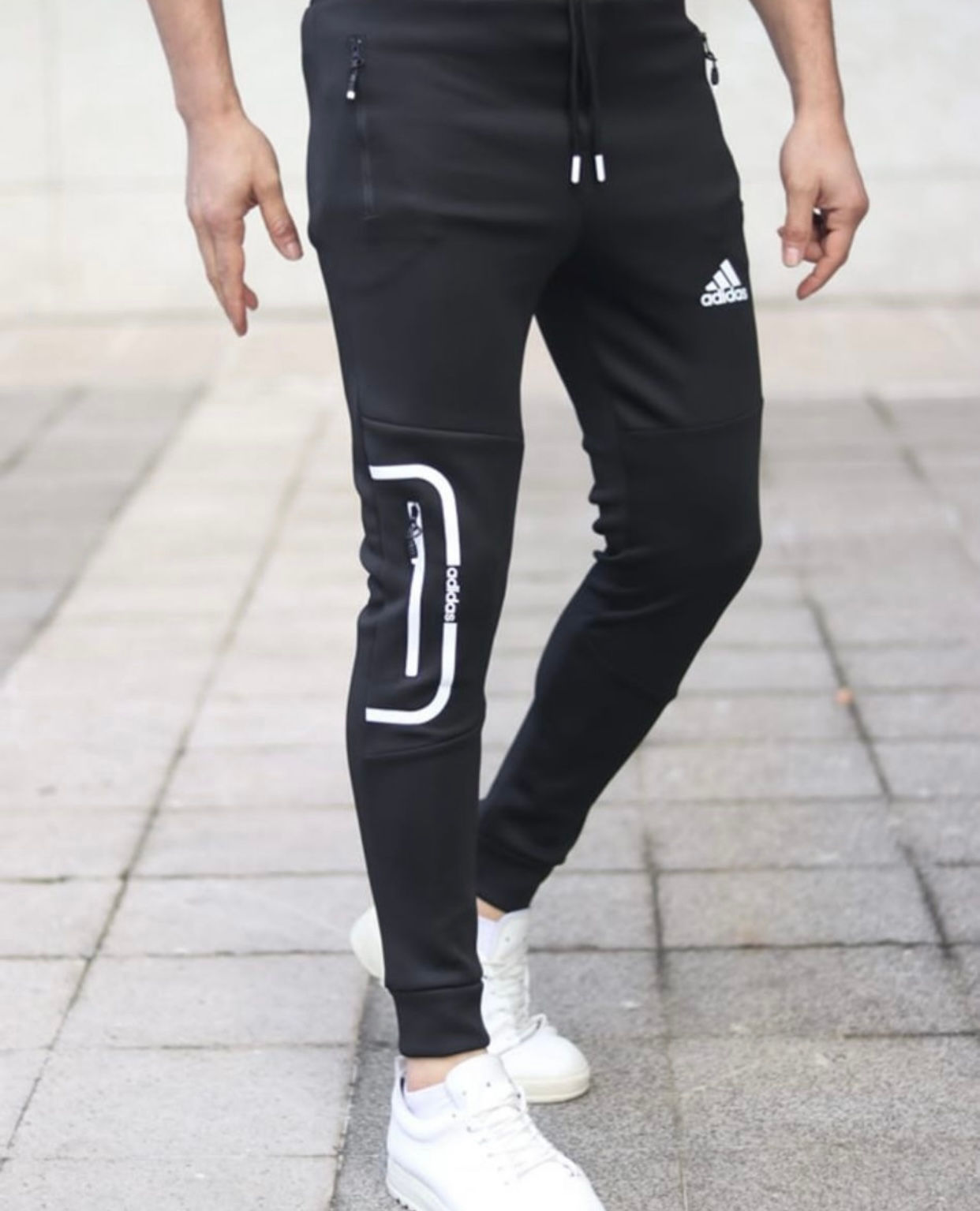 Slim Fit Lycra Bottom Tracksuit