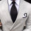 Thumbnail: Knitted Tie + Handkerchief Set