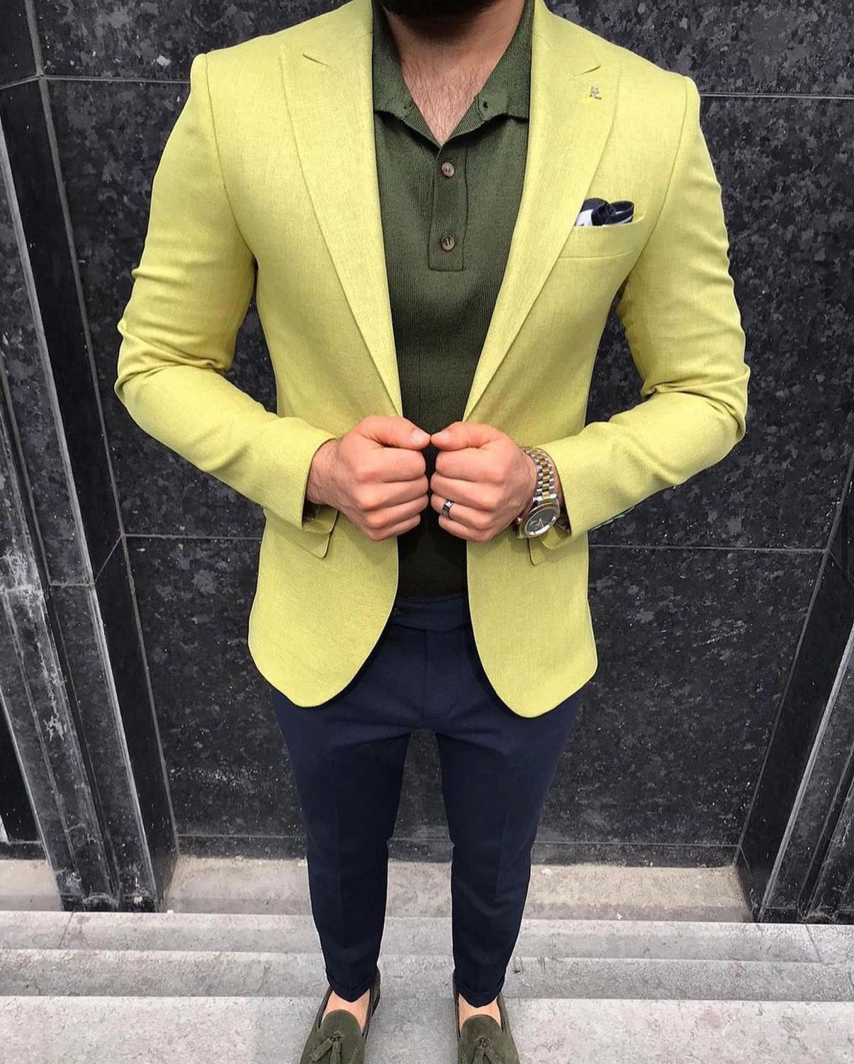 Slim Fit Blazer Jacket