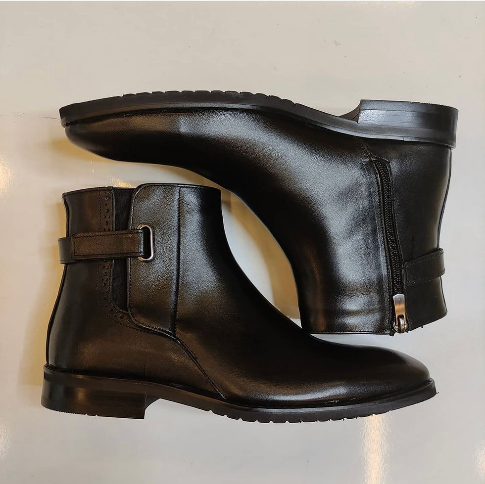 Thumbnail: Genuine Leather Chelsea Boots