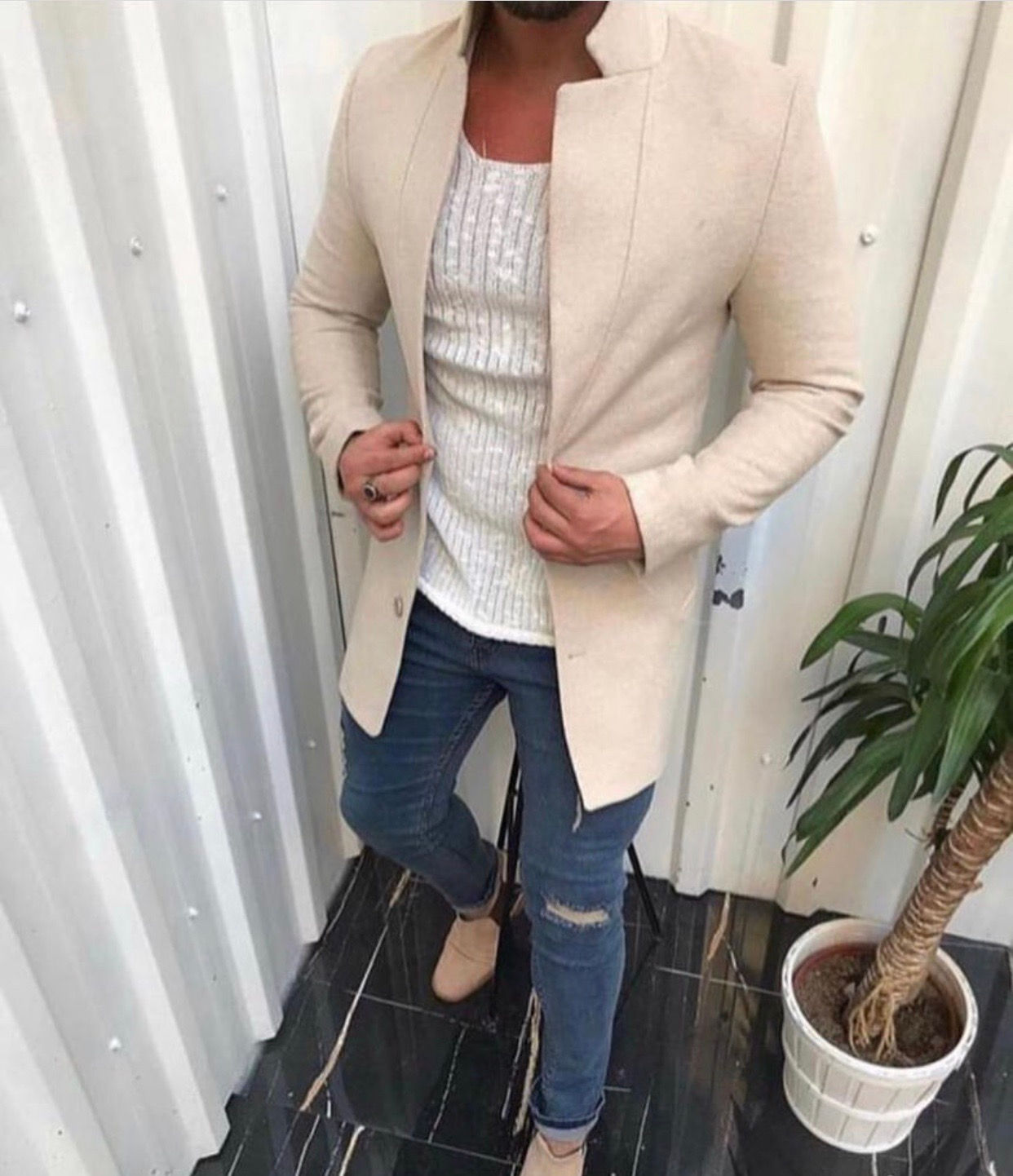 Slim Fit Cachet Coat