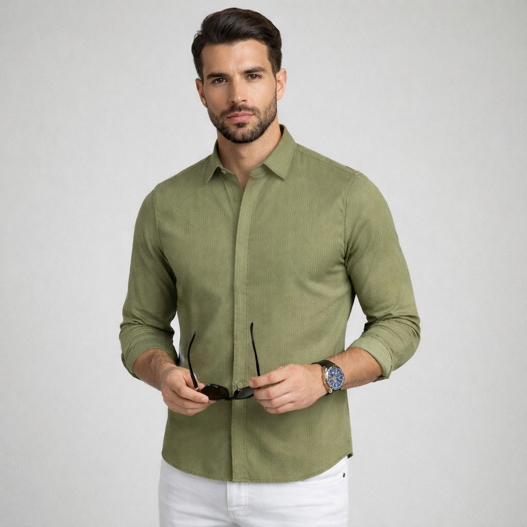 Slim Fit Lycra Shirt