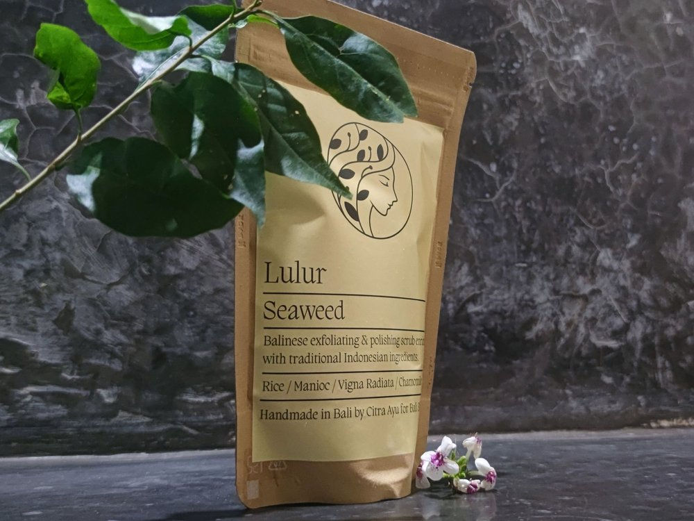 Handmade Vegan Balinese Lulur Powder. Exfoliating & Skin Polishing.
