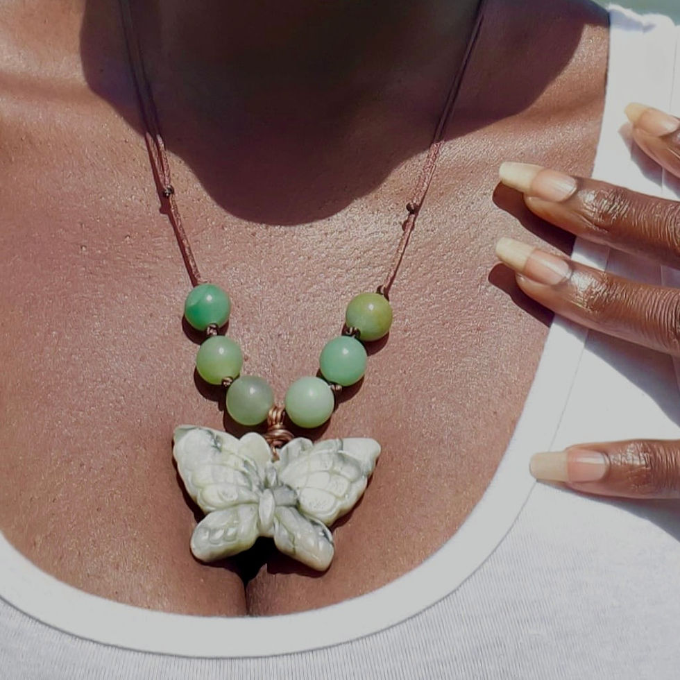 Thumbnail: Tree Agate Butterfly 