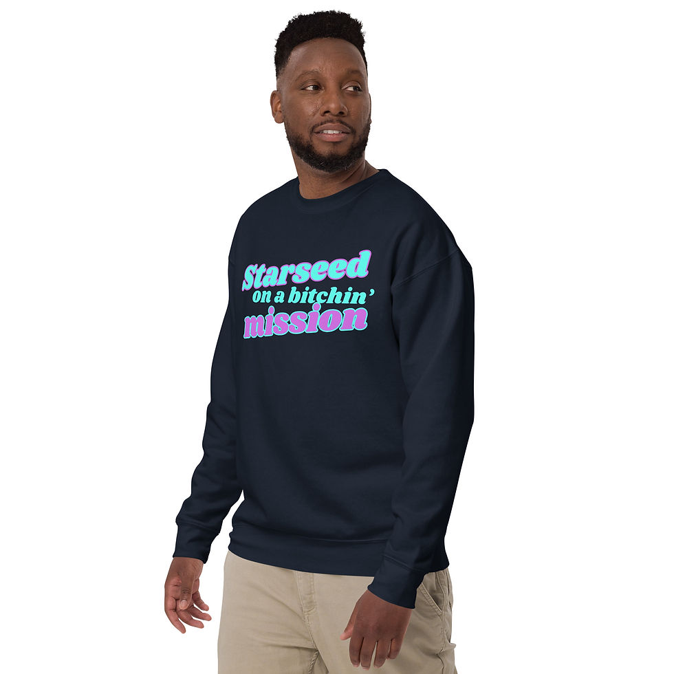 Thumbnail: on a bitchin' mission Unisex Premium Sweatshirt