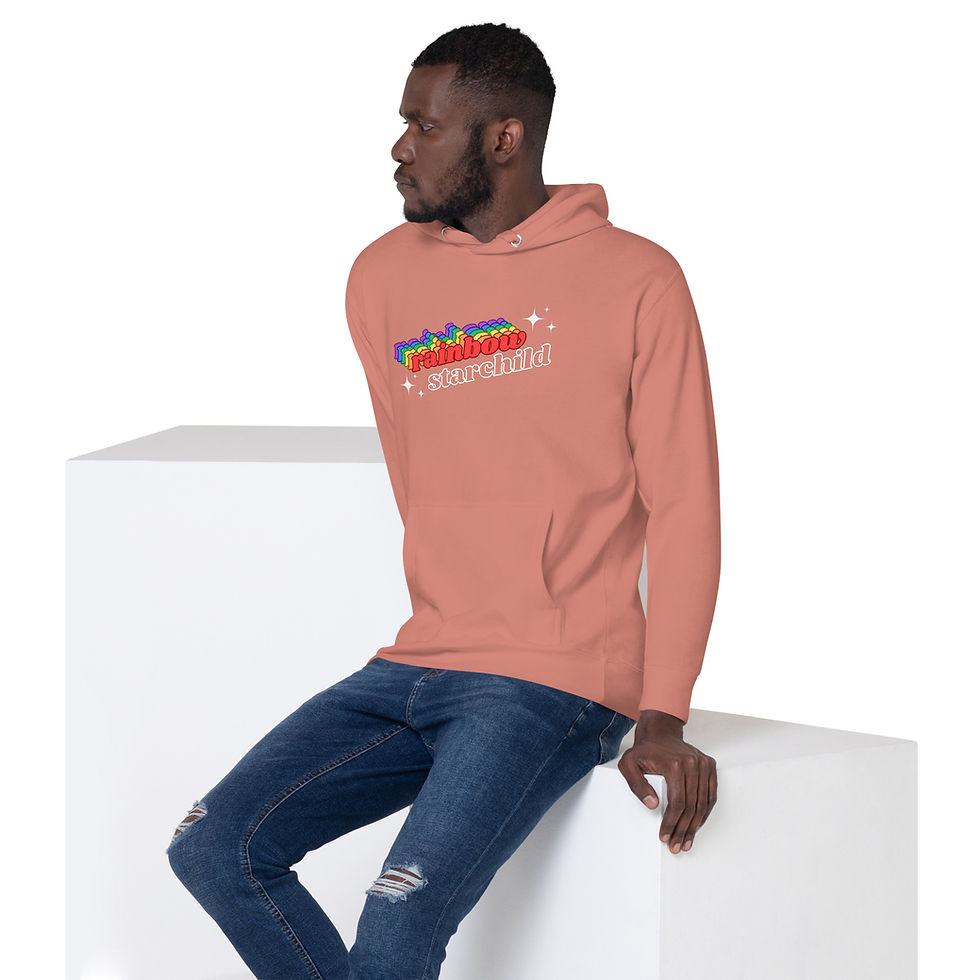 Thumbnail: Rainbow Starchild Unisex Hoodie