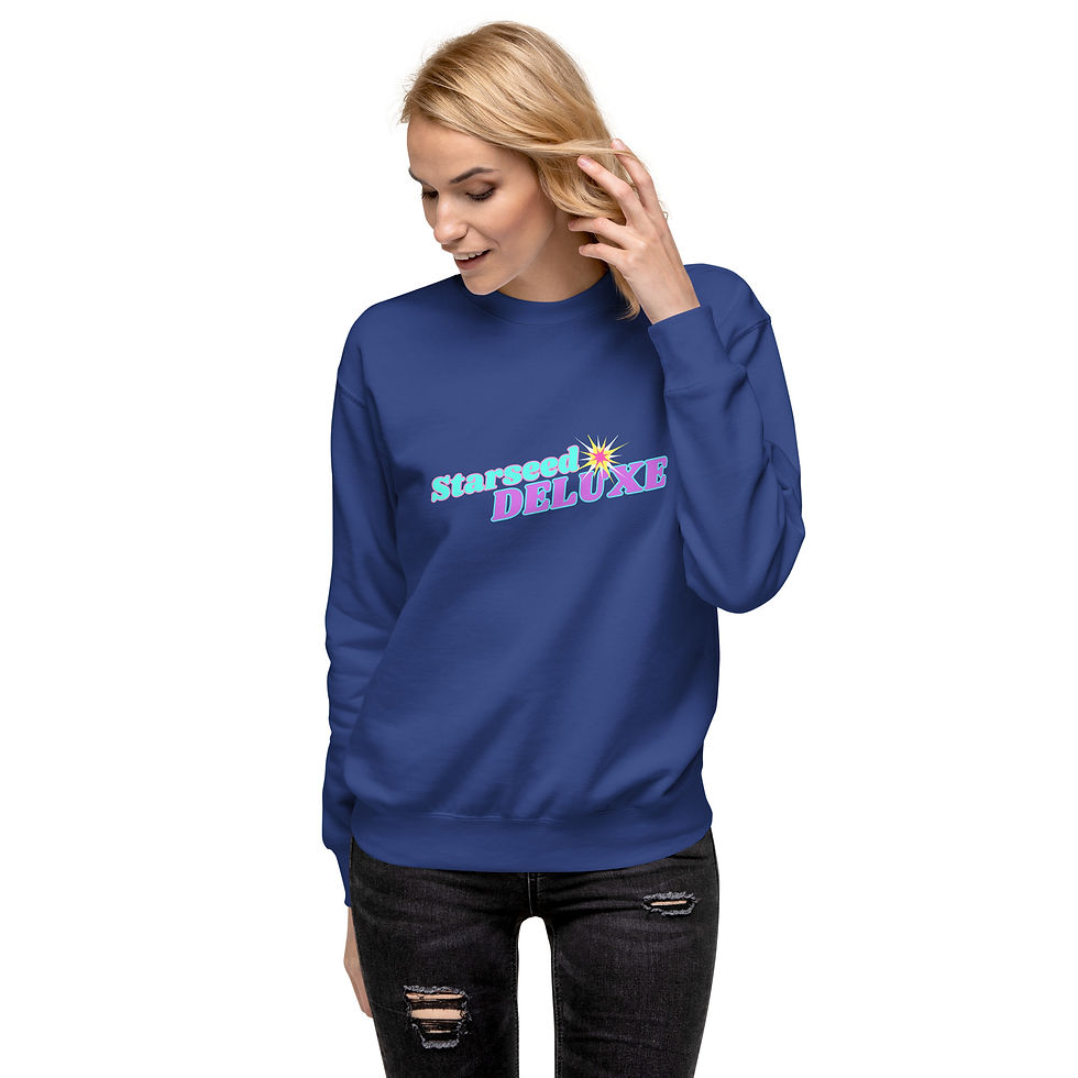 Thumbnail: Starseed Deluxe Unisex Premium Sweatshirt
