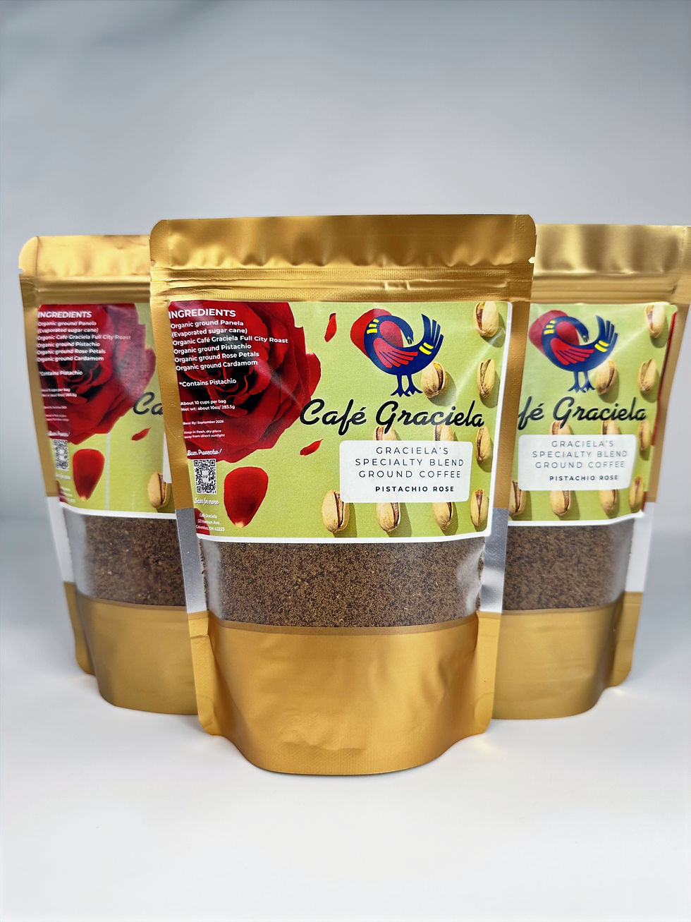 Pistachio Rose Panelita