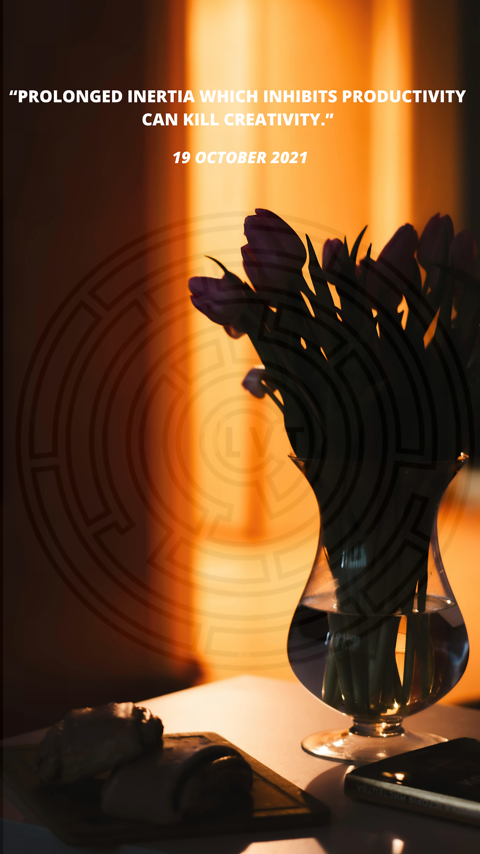 Overcome that inertia