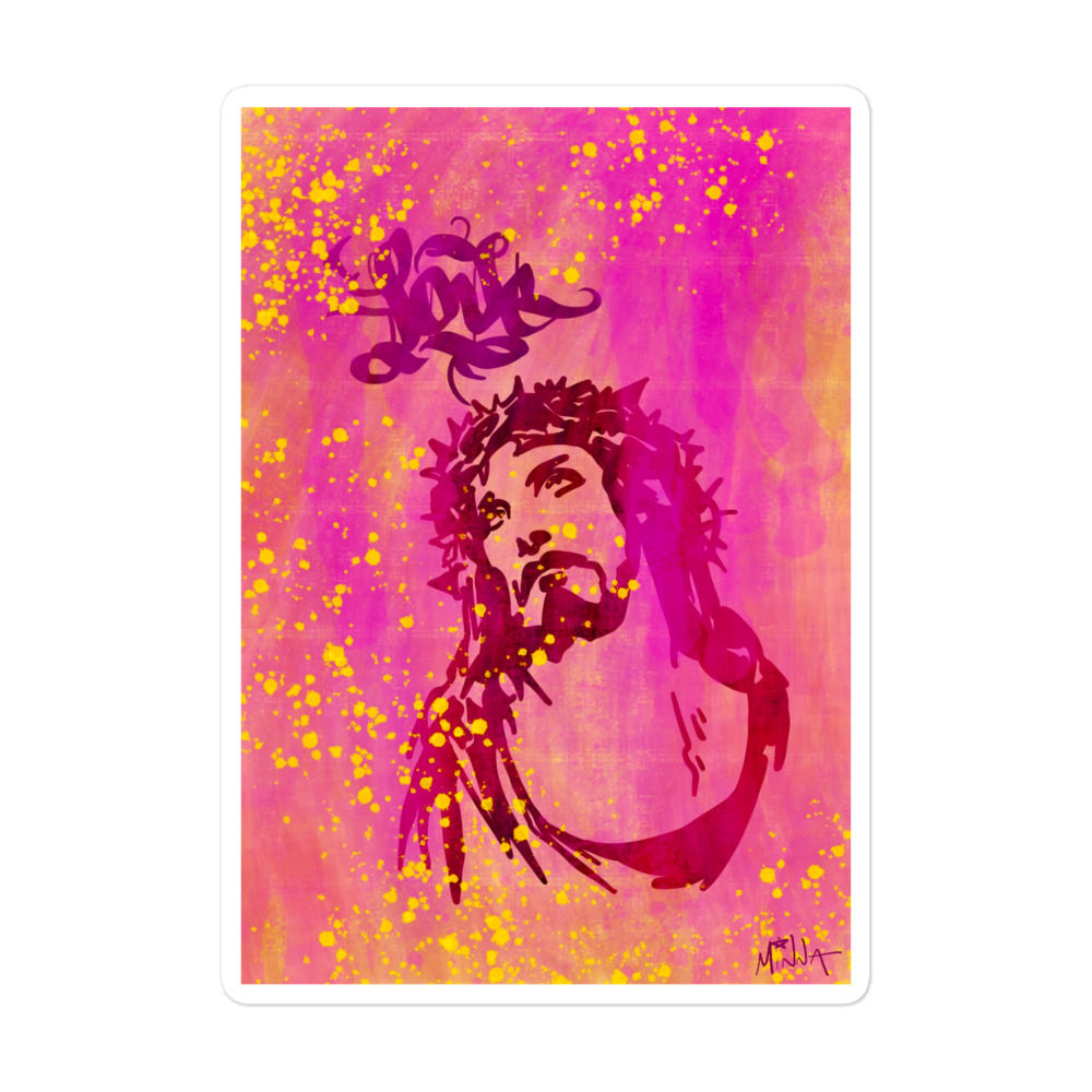 I Love Jesus Sticker