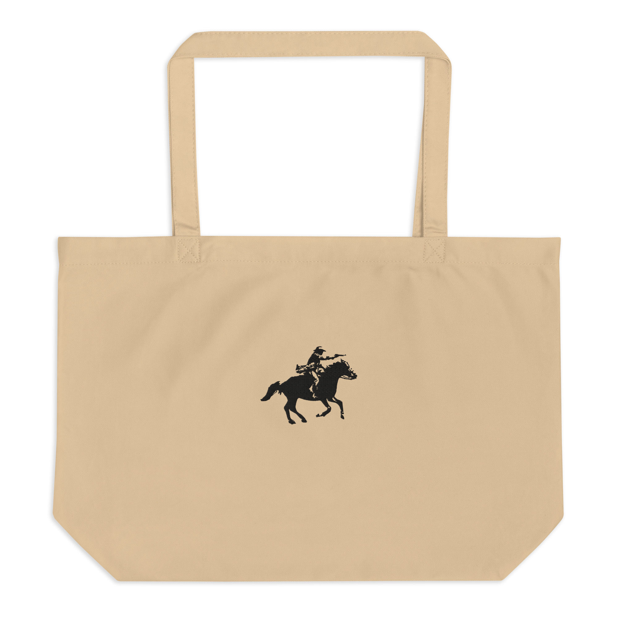 Easy Rider Embroidered Large Organic Tote Bag