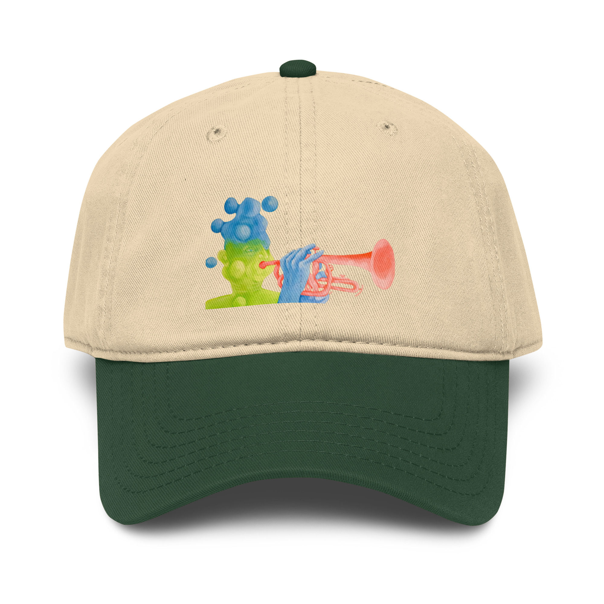 Trumpet Player Baseball Hat