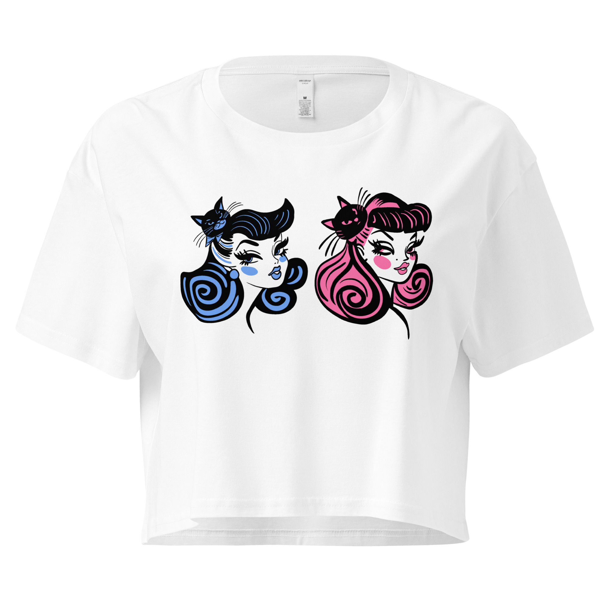 Kitty Twins Crop Top