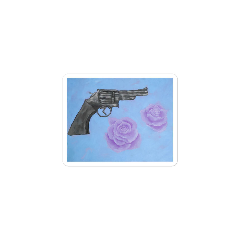 Thumbnail: Guns and Roses Sticker