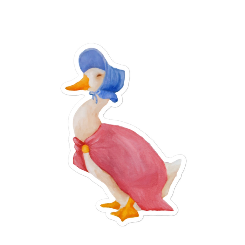 Thumbnail: Puddle Duck Sticker