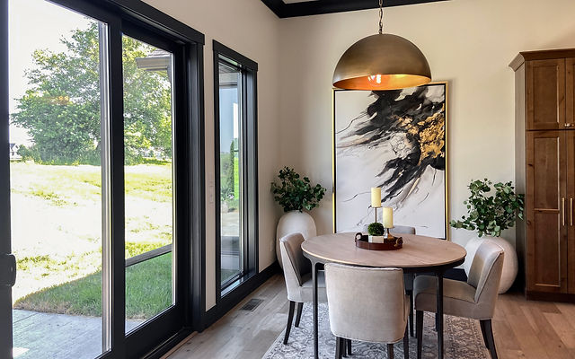 Black Andersen Windows in LeClaire, IA