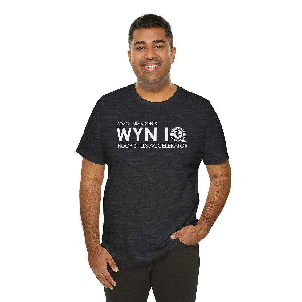 Thumbnail: WYN IQ - Coach Brandon's _Elite Unisex Jersey Short Sleeve Tee