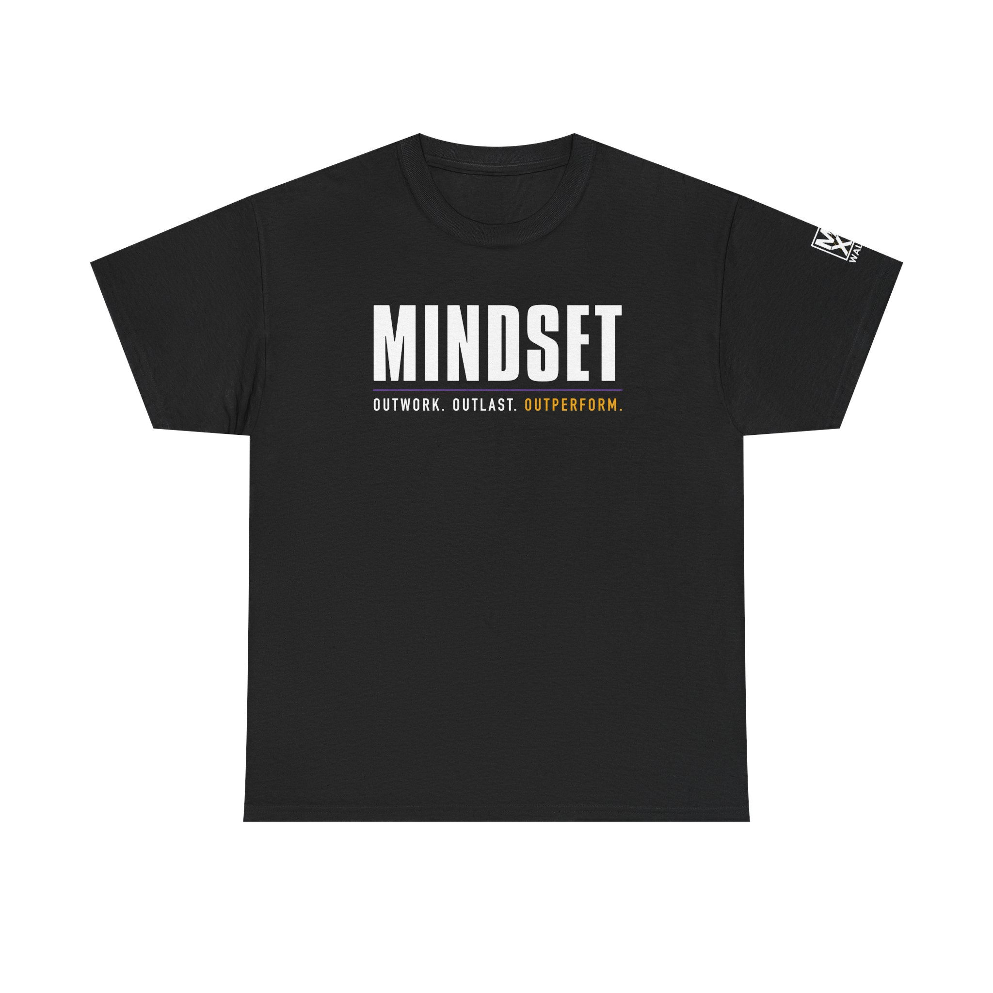 Mindset T‑Shirt — "Mindset: Outwork, Outlast, Outperform" Motivational Tee