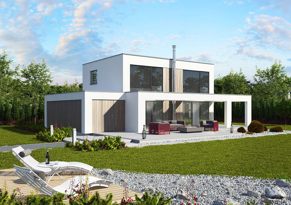 3D Architectural Visualization and Exterior Rendering of a Modern Villa by Max Kulich