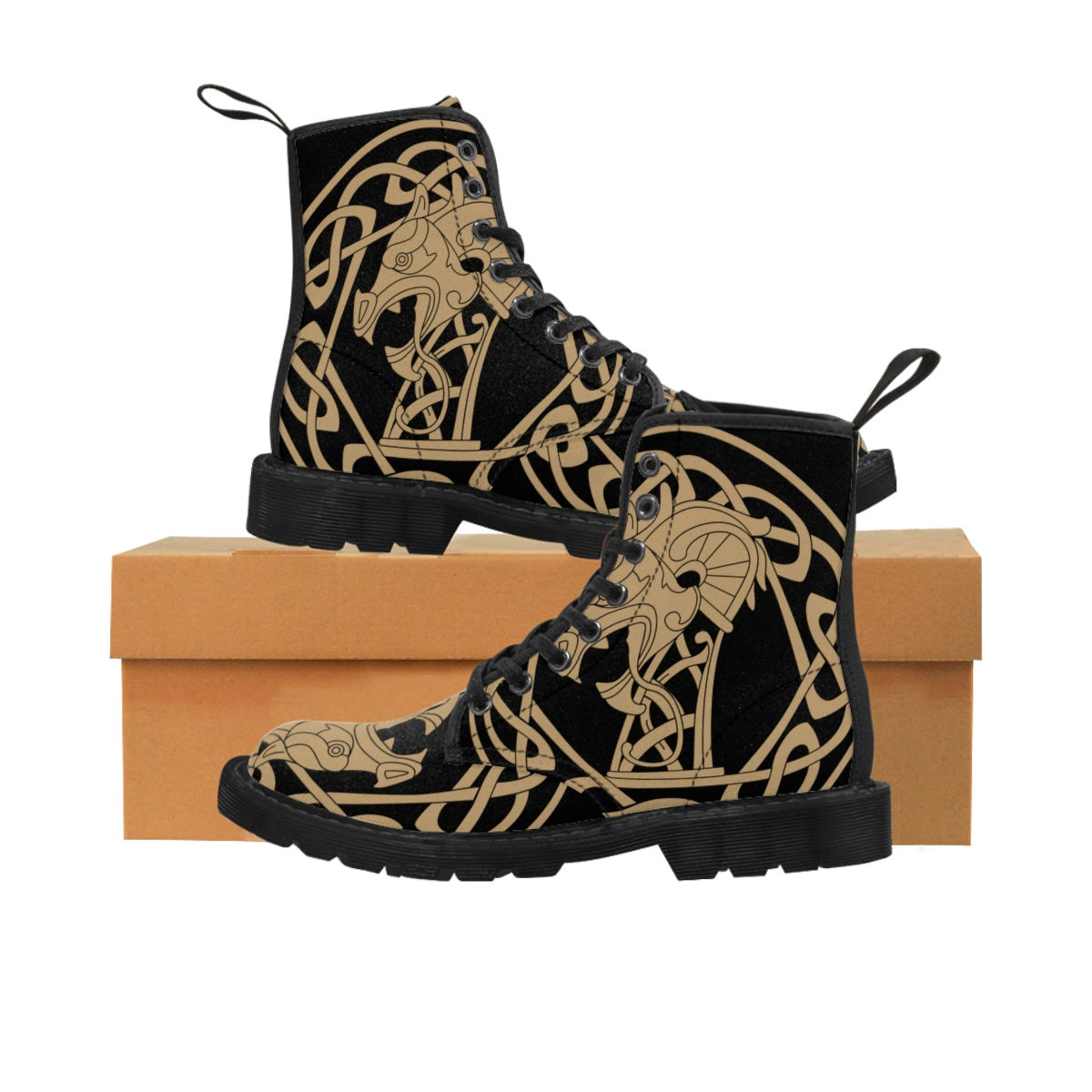 Bottes style Viking unisexe