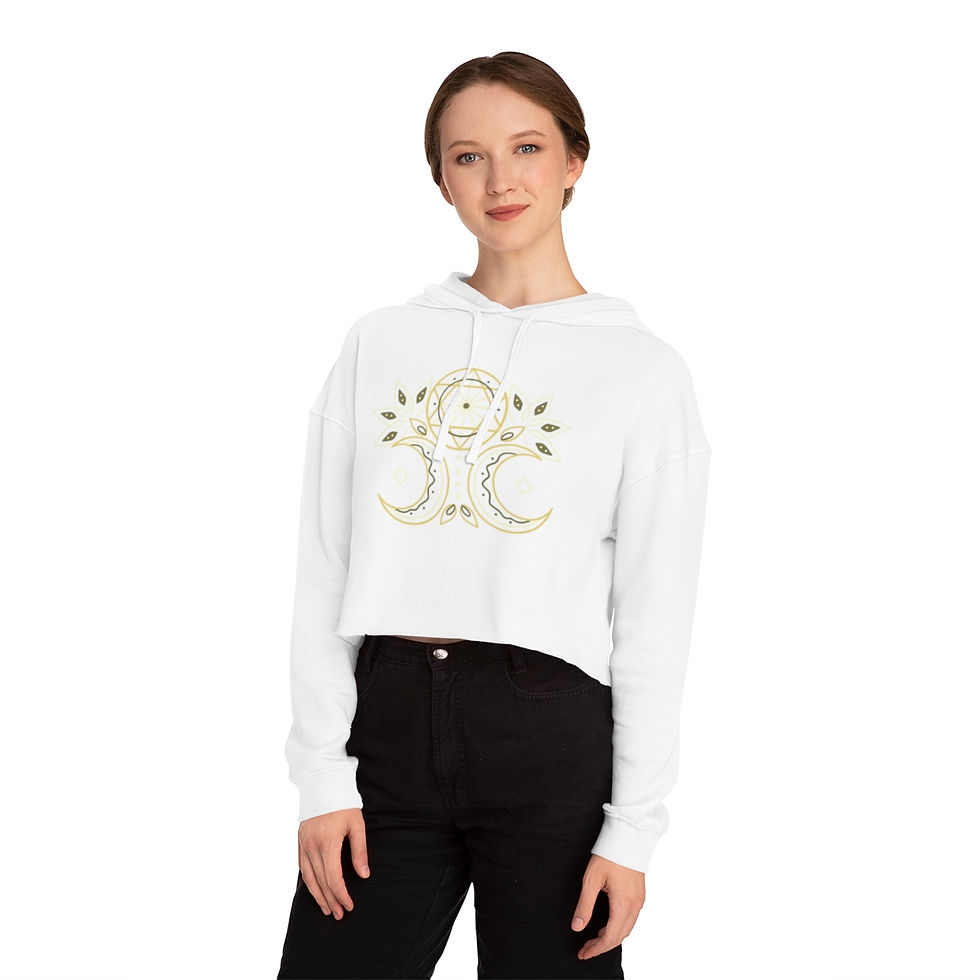 Miniature : Women’s Cropped Hooded Sweatshirt