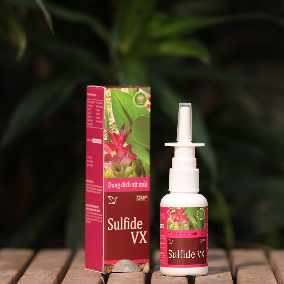 Hình thu nhỏ: Thực phẩm bảo vệ sức khỏe Sulfide VX - Giảm viêm xoang, viêm mũi