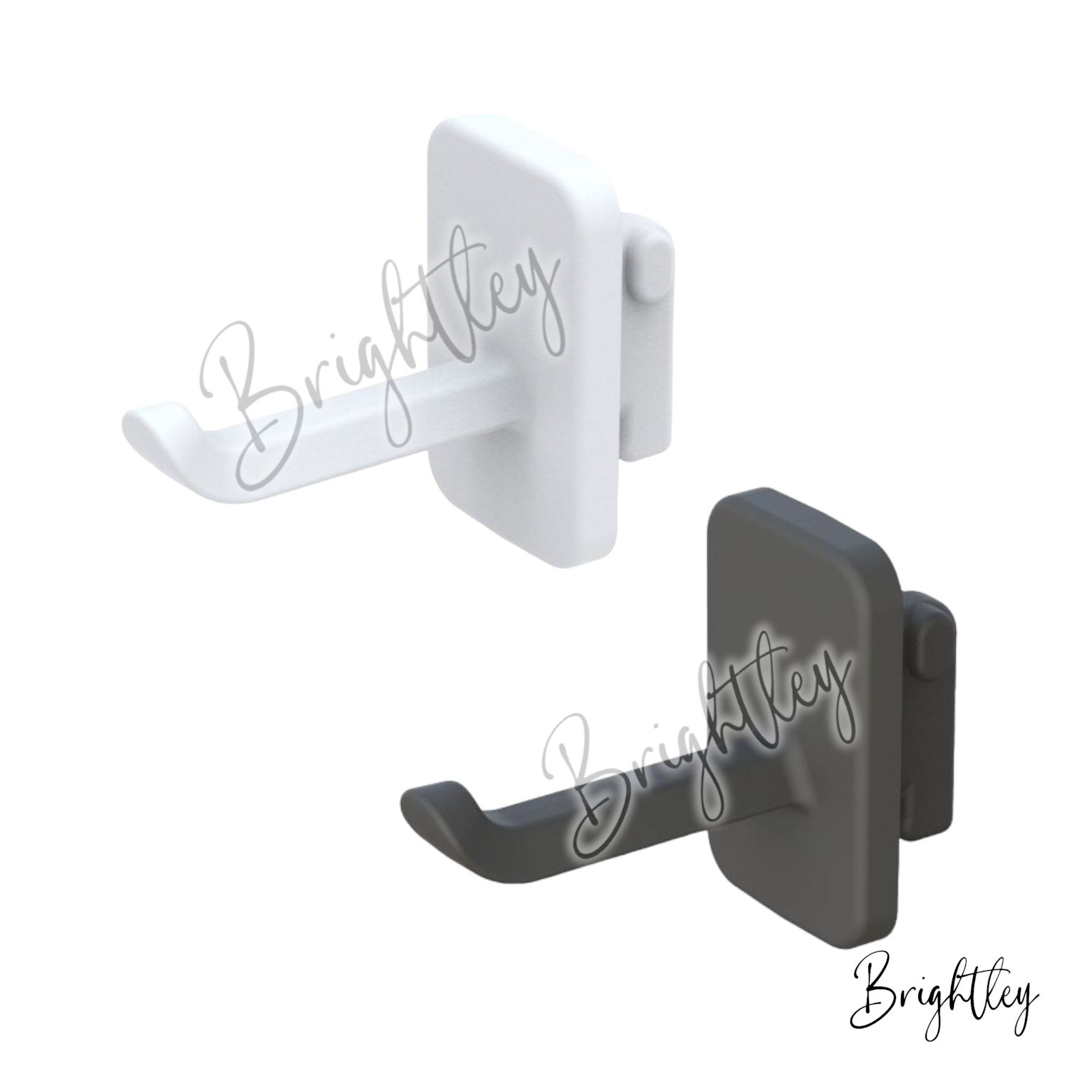 PEG BOARD - HOOKS - 5 PACK