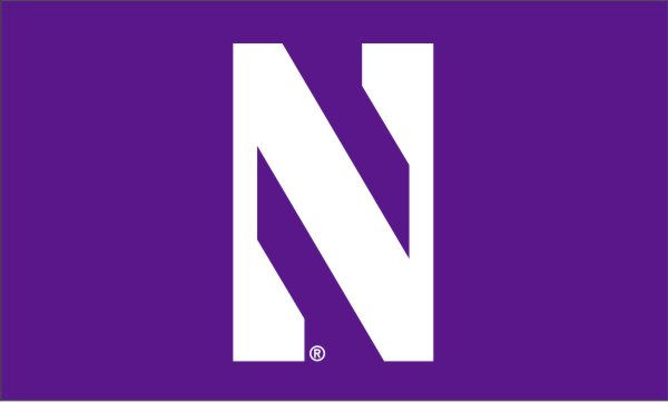 NORTHWESTERN 2'X 3'
