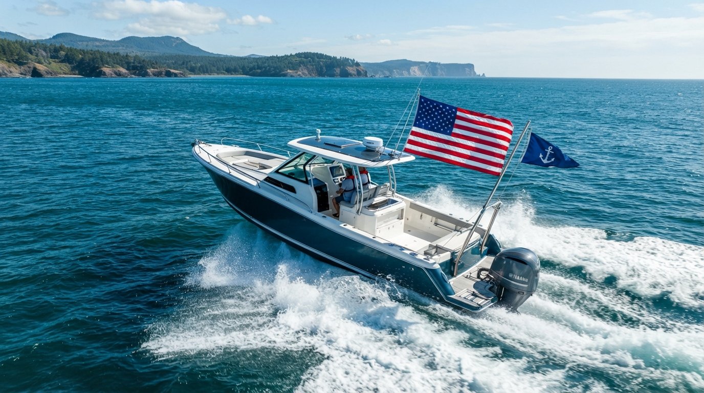 How to Choose a Flag for High Speed Boating