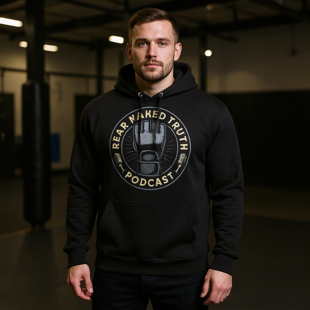 Rear Naked Truth Eco Raglan Pullover Hoodie