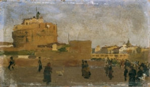 pousao---aspecto-de-roma-castelo-sant-an