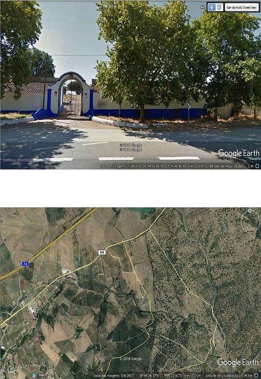 Tapada Real, Borba, Vila Viçosa, Porta da Albufeira e percursos alternativos na ligação a Vila Viçosa