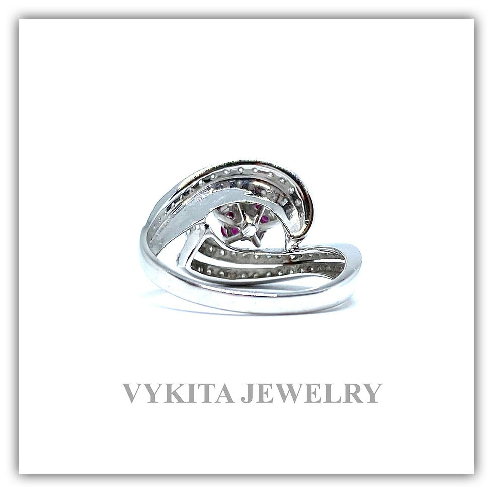 Thumbnail: 18K Ruby Diamond Ring