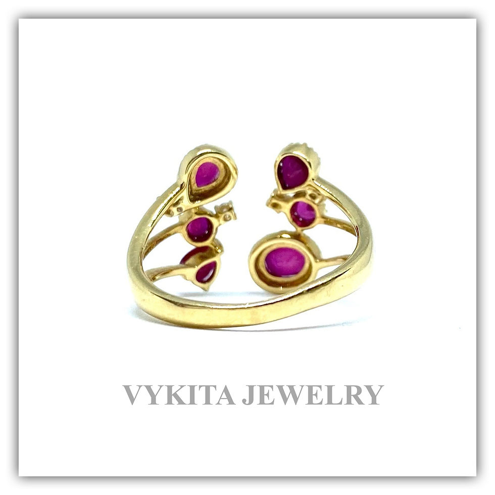 Thumbnail: 18K Ruby Diamond Ring