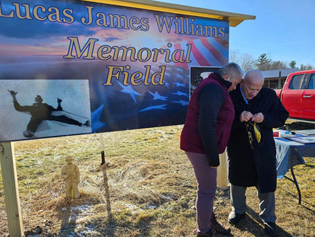 Lucas James Williams Memorial Youth Fund - Sign Dedication!