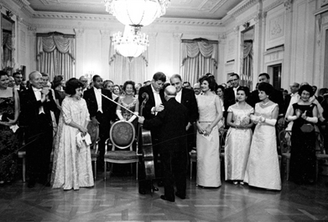 Pau Casals and JF Kennedy