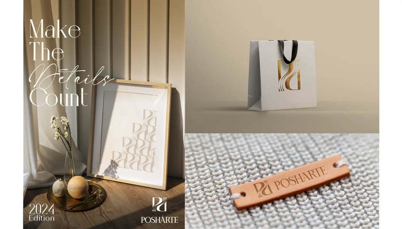 Posharte Logo Mockups