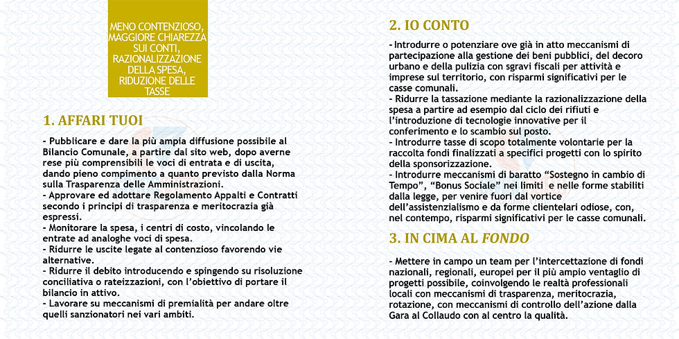 BILANCIO 'ATTIV