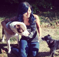 Pike, Kira, and Mochi (L to R) -CA