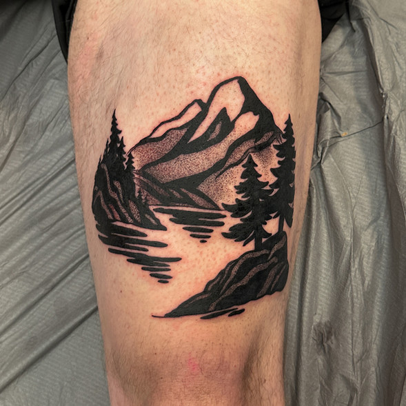 Mountain tattoo