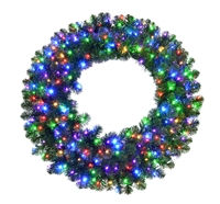 Thumbnail: 36" Mixed Noble Pre-Lit LED wreath