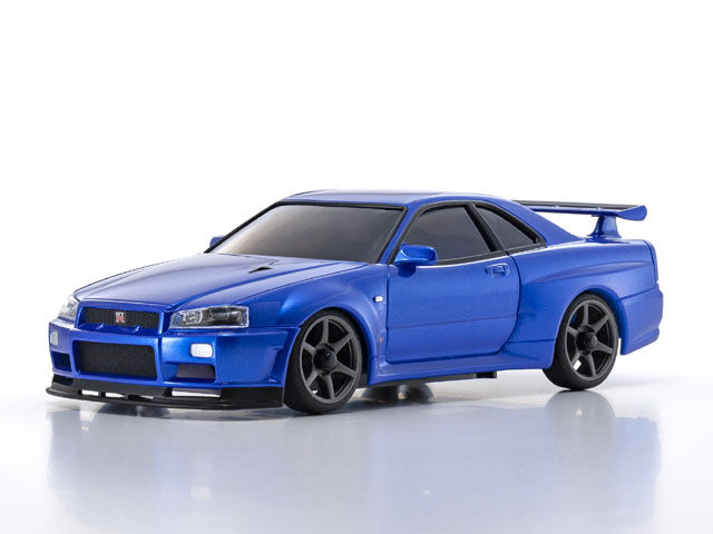 ASC MA020日産 スカイライン GT-R(R34)VスペックIIブルーMZP487MB