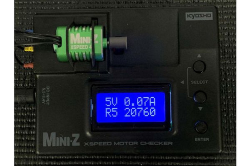 アダプター付き＠X-SPEED MINI-Z モーターチェッカー MZW124 | DUNKGY