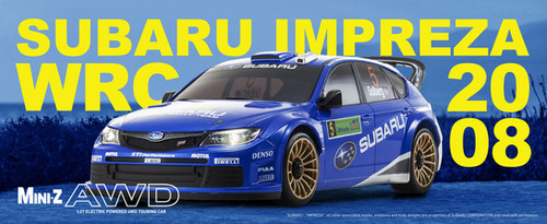 京商 MA-020 r/s スバル インプレッサ WRC 2008※ジャイロつき ASC MA020 スバルインプレッサ WRC 2008 MZP471WR | 京商 | RC