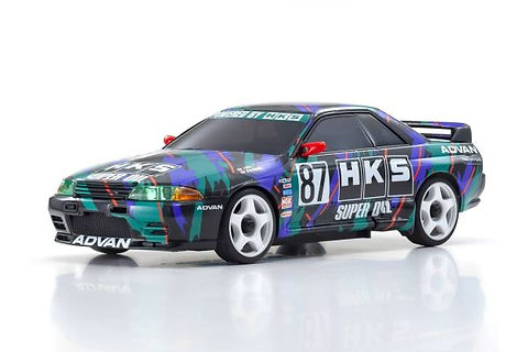 【未使用品!】 ミニッツ オートスケール R32 GT-R 1993 ASC MA-020 HKS スカイライン (R32 GT-R) 1993 #87 MZP482HK