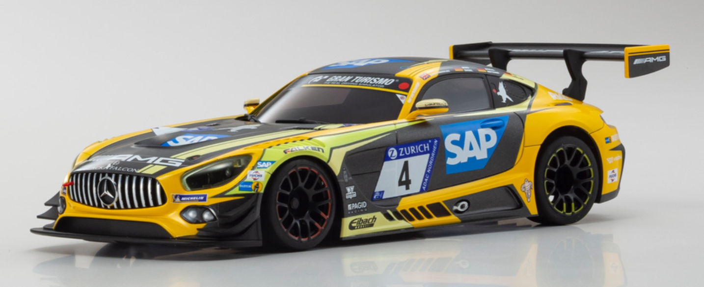 ASC MR03W-MM メルセデス AMG GT3 イエロー/ブラック
